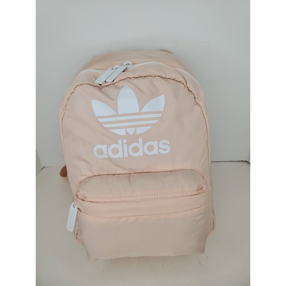 Adidas Originals 3‎ Stripes Trifold Mini Backpack Pink Travel Sports Bag 90288